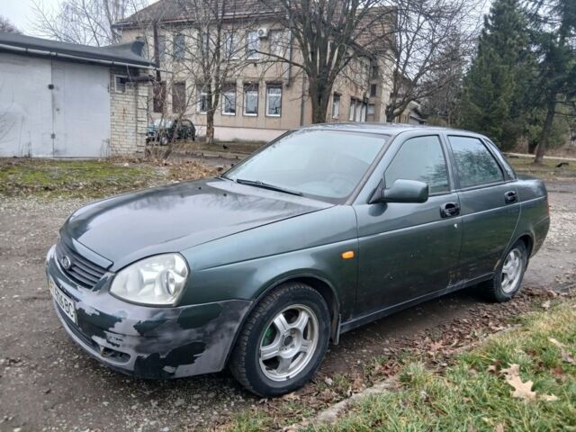 Зеленый ВАЗ 2170 Priora, объемом двигателя 1.6 л и пробегом 116 тыс. км за 1150 $, фото 1 на Automoto.ua