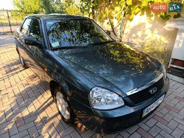 Зелений ВАЗ 2170 Priora, об'ємом двигуна 1.6 л та пробігом 46 тис. км за 3650 $, фото 1 на Automoto.ua