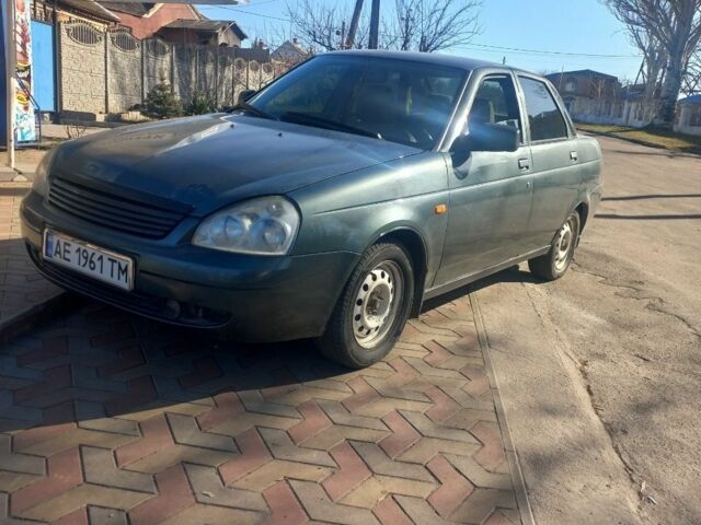 Зеленый ВАЗ 2170 Priora, объемом двигателя 1.6 л и пробегом 219 тыс. км за 2200 $, фото 1 на Automoto.ua