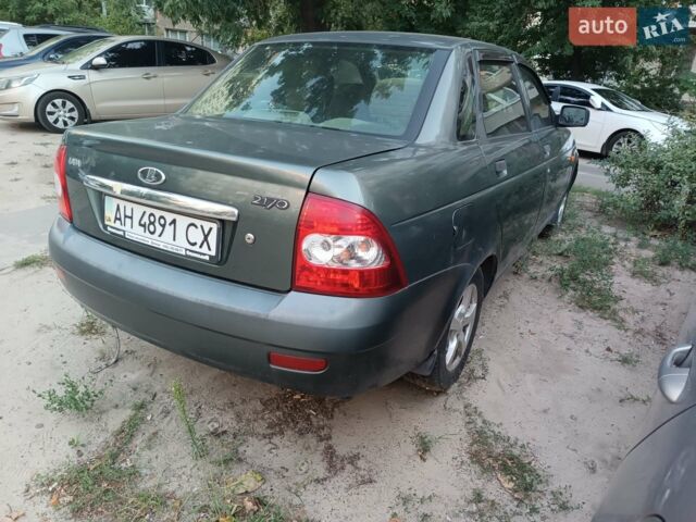 Зеленый ВАЗ 2170 Priora, объемом двигателя 1.6 л и пробегом 116 тыс. км за 4000 $, фото 1 на Automoto.ua