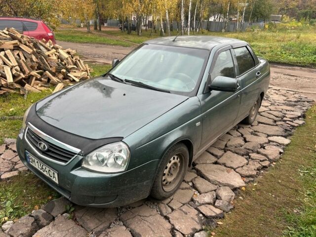 Зеленый ВАЗ 2170 Priora, объемом двигателя 1.6 л и пробегом 385 тыс. км за 2230 $, фото 1 на Automoto.ua