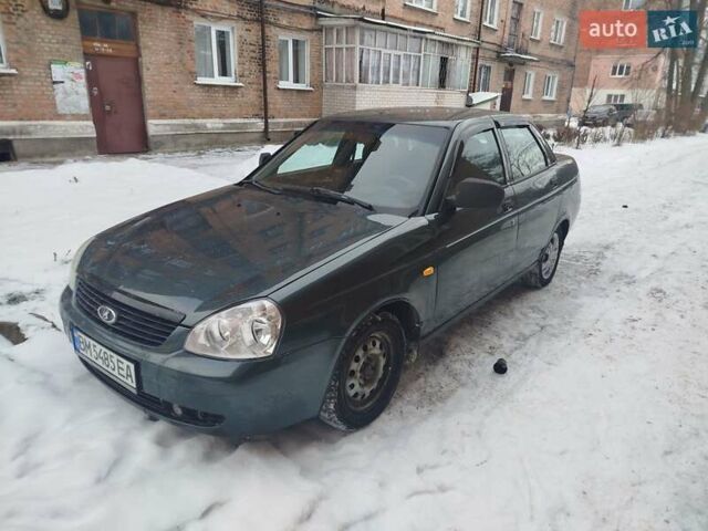 Зеленый ВАЗ 2170 Priora, объемом двигателя 1.6 л и пробегом 190 тыс. км за 2750 $, фото 1 на Automoto.ua