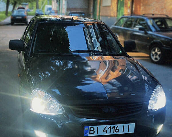 Зеленый ВАЗ 2170 Priora, объемом двигателя 1.6 л и пробегом 139 тыс. км за 3900 $, фото 1 на Automoto.ua