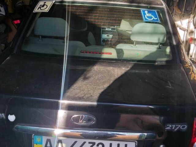 Черный ВАЗ 2171 Priora, объемом двигателя 1.6 л и пробегом 210 тыс. км за 3800 $, фото 1 на Automoto.ua