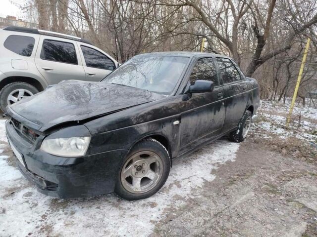 Черный ВАЗ 2171 Priora, объемом двигателя 1.6 л и пробегом 100 тыс. км за 899 $, фото 1 на Automoto.ua