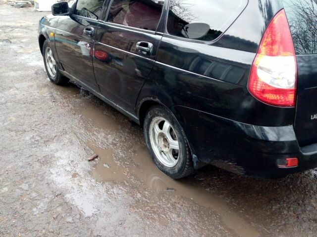 Черный ВАЗ 2171 Priora, объемом двигателя 1.6 л и пробегом 206 тыс. км за 2000 $, фото 1 на Automoto.ua