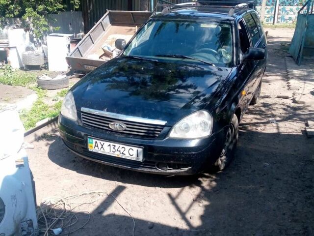 Черный ВАЗ 2171 Priora, объемом двигателя 1.6 л и пробегом 236 тыс. км за 1850 $, фото 1 на Automoto.ua