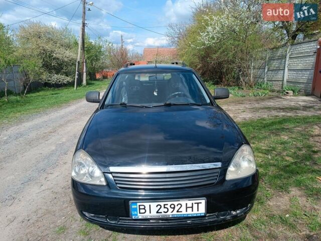 Черный ВАЗ 2171 Priora, объемом двигателя 1.6 л и пробегом 170 тыс. км за 2650 $, фото 1 на Automoto.ua