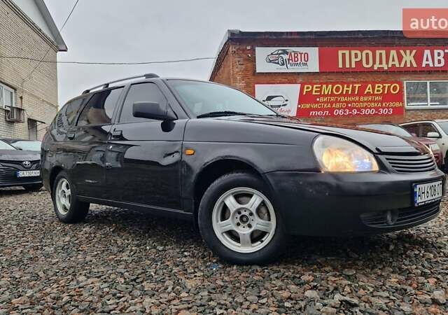 Черный ВАЗ 2171 Priora, объемом двигателя 1.6 л и пробегом 250 тыс. км за 2550 $, фото 1 на Automoto.ua