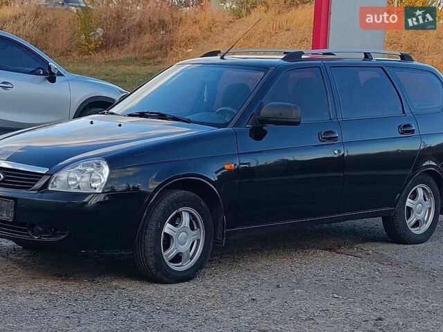 Черный ВАЗ 2171 Priora, объемом двигателя 1.6 л и пробегом 100 тыс. км за 3000 $, фото 1 на Automoto.ua