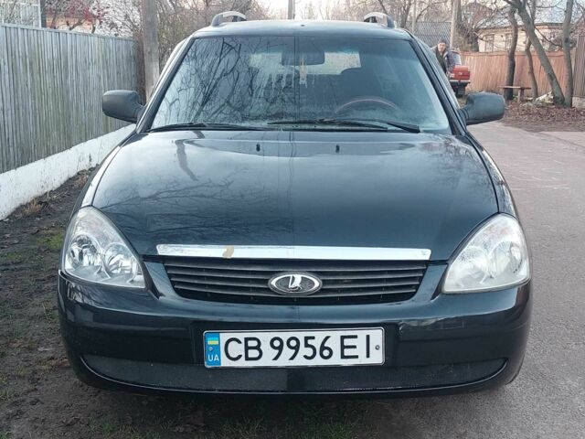 Черный ВАЗ 2171 Priora, объемом двигателя 1.6 л и пробегом 200 тыс. км за 2300 $, фото 1 на Automoto.ua