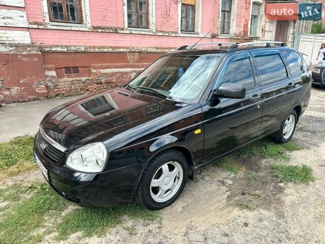 Черный ВАЗ 2171 Priora, объемом двигателя 1.6 л и пробегом 135 тыс. км за 2000 $, фото 1 на Automoto.ua