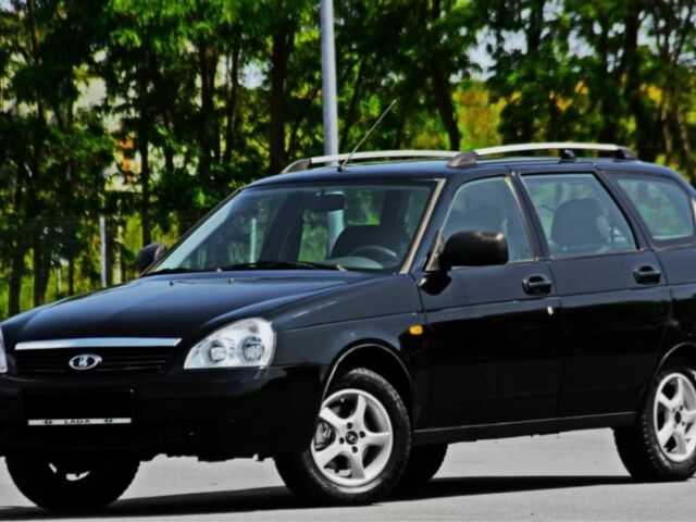 Черный ВАЗ 2171 Priora, объемом двигателя 1.6 л и пробегом 58 тыс. км за 4850 $, фото 1 на Automoto.ua