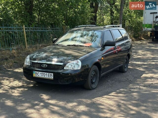 Черный ВАЗ 2171 Priora, объемом двигателя 1.6 л и пробегом 75 тыс. км за 3000 $, фото 1 на Automoto.ua
