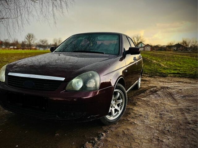 Красный ВАЗ 2171 Priora, объемом двигателя 1.6 л и пробегом 90 тыс. км за 2100 $, фото 1 на Automoto.ua