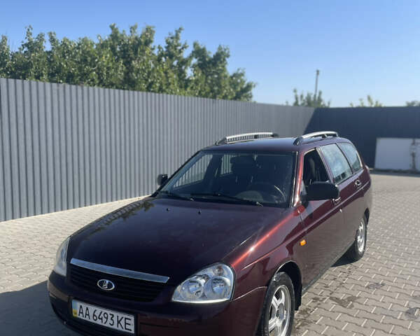 Красный ВАЗ 2171 Priora, объемом двигателя 1.6 л и пробегом 160 тыс. км за 2200 $, фото 1 на Automoto.ua