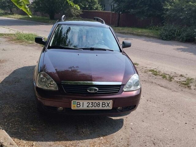 Красный ВАЗ 2171 Priora, объемом двигателя 1.6 л и пробегом 134 тыс. км за 3200 $, фото 1 на Automoto.ua