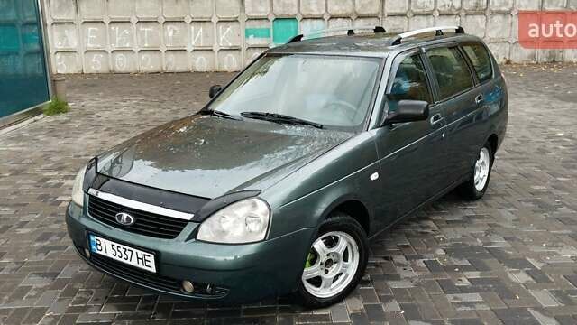 ВАЗ 2171 Priora 2011 в Днепре (Днепропетровске) на Automoto.ua Зеленый ВАЗ 2171 Priora, объемом двигателя 1.6 л и пробегом 192 тыс. км за 2650 $, фото 1 на Automoto.ua