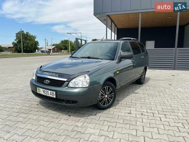 Зеленый ВАЗ 2171 Priora, объемом двигателя 1.6 л и пробегом 200 тыс. км за 2999 $, фото 1 на Automoto.ua