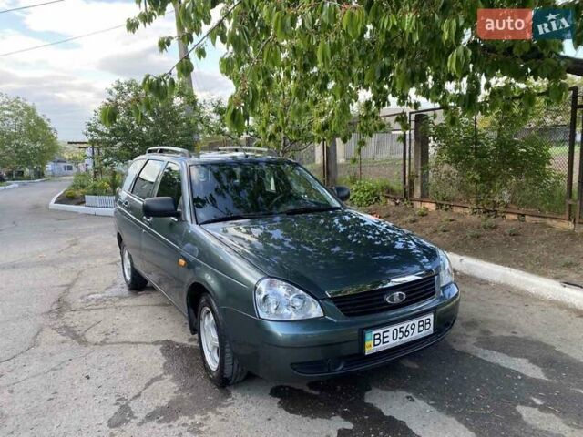 Зеленый ВАЗ 2171 Priora, объемом двигателя 1.6 л и пробегом 45 тыс. км за 4500 $, фото 1 на Automoto.ua