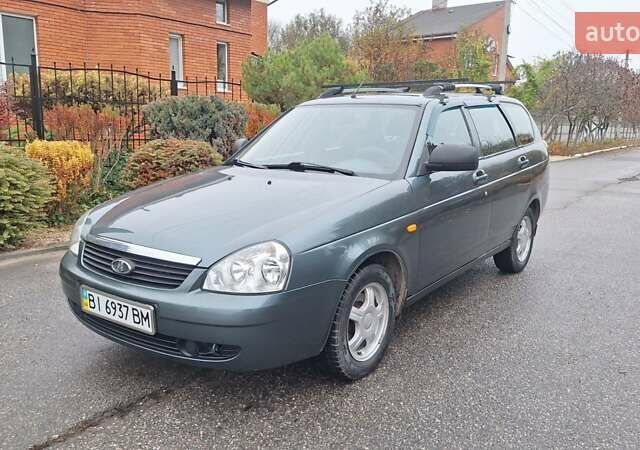 Зеленый ВАЗ 2171 Priora, объемом двигателя 1.6 л и пробегом 83 тыс. км за 3150 $, фото 1 на Automoto.ua