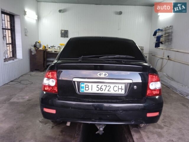 Чорний ВАЗ 2172 Priora, об'ємом двигуна 1.6 л та пробігом 147 тис. км за 2500 $, фото 1 на Automoto.ua