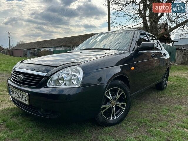 Черный ВАЗ 2172 Priora, объемом двигателя 1.6 л и пробегом 186 тыс. км за 2899 $, фото 1 на Automoto.ua