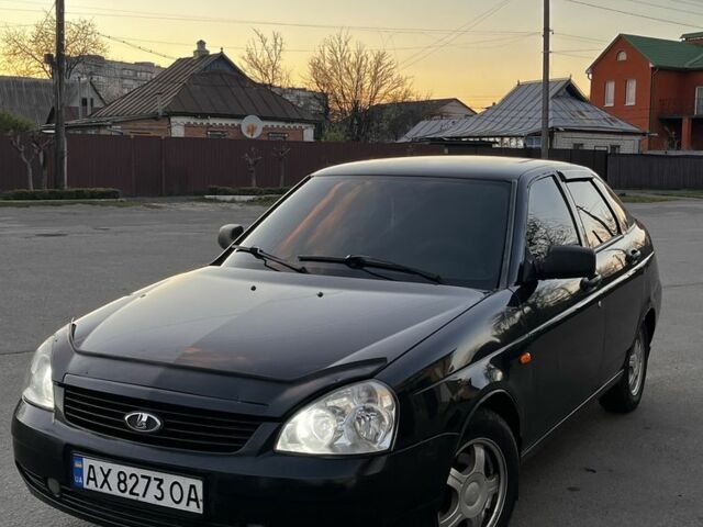 Черный ВАЗ 2172 Priora, объемом двигателя 1.6 л и пробегом 175 тыс. км за 2500 $, фото 1 на Automoto.ua