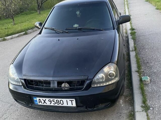 Чорний ВАЗ 2172 Priora, об'ємом двигуна 1.6 л та пробігом 235 тис. км за 2109 $, фото 1 на Automoto.ua