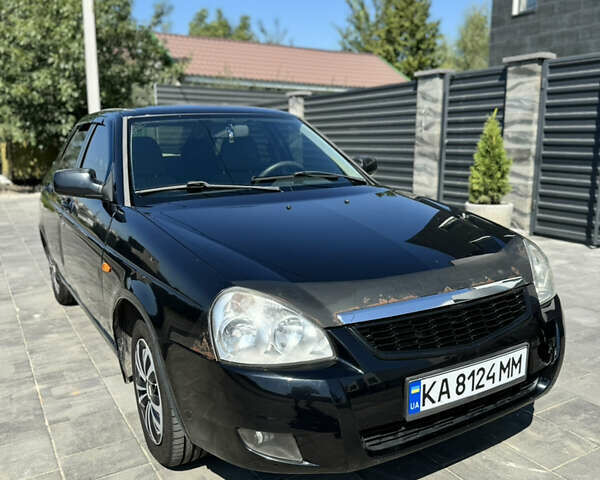 Черный ВАЗ 2172 Priora, объемом двигателя 1.6 л и пробегом 194 тыс. км за 2499 $, фото 1 на Automoto.ua