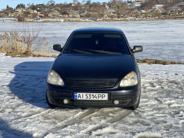 Черный ВАЗ 2172 Priora, объемом двигателя 1.6 л и пробегом 295 тыс. км за 1850 $, фото 1 на Automoto.ua