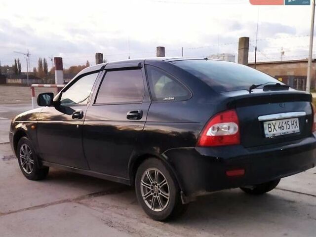 Черный ВАЗ 2172 Priora, объемом двигателя 1.6 л и пробегом 246 тыс. км за 3200 $, фото 1 на Automoto.ua
