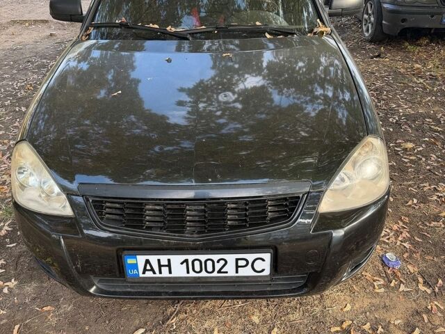 Черный ВАЗ 2172 Priora, объемом двигателя 1.6 л и пробегом 287 тыс. км за 2600 $, фото 1 на Automoto.ua