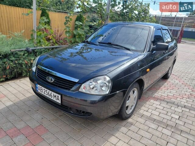 Черный ВАЗ 2172 Priora, объемом двигателя 1.6 л и пробегом 98 тыс. км за 2990 $, фото 1 на Automoto.ua