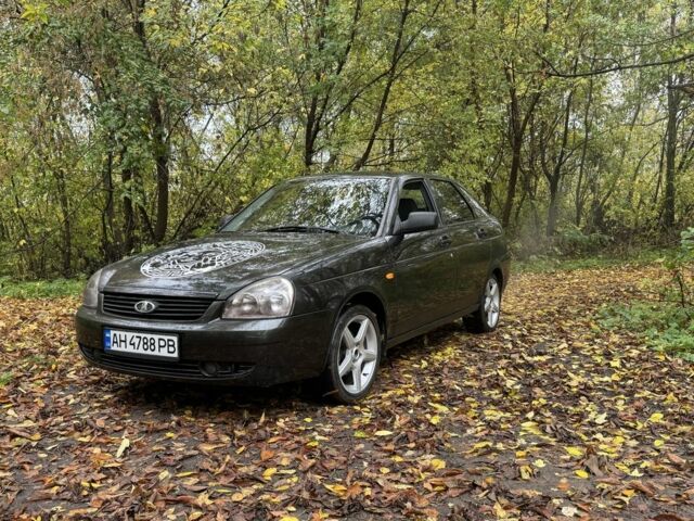Чорний ВАЗ 2172 Priora, об'ємом двигуна 1.6 л та пробігом 180 тис. км за 2006 $, фото 1 на Automoto.ua