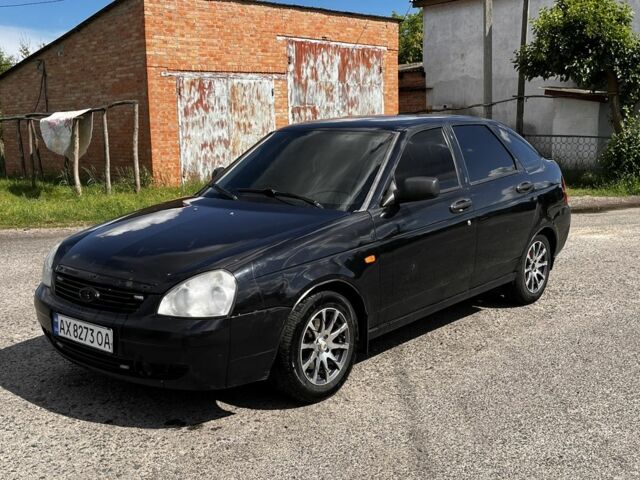 Черный ВАЗ 2172 Priora, объемом двигателя 1.6 л и пробегом 138 тыс. км за 1800 $, фото 1 на Automoto.ua