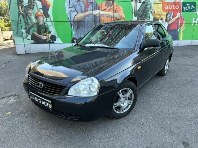 Чорний ВАЗ 2172 Priora, об'ємом двигуна 1.6 л та пробігом 206 тис. км за 2999 $, фото 1 на Automoto.ua