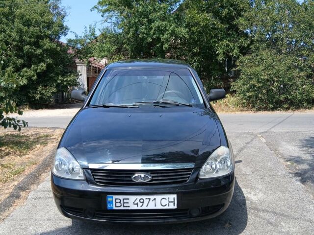 Черный ВАЗ 2172 Priora, объемом двигателя 1.6 л и пробегом 106 тыс. км за 3000 $, фото 1 на Automoto.ua