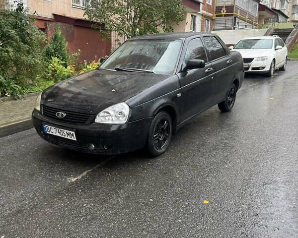 Черный ВАЗ 2172 Priora, объемом двигателя 1.6 л и пробегом 202 тыс. км за 1800 $, фото 1 на Automoto.ua