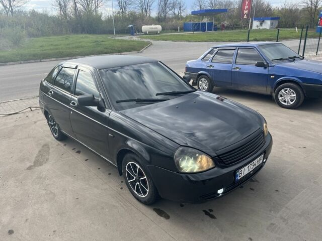 Черный ВАЗ 2172 Priora, объемом двигателя 1.6 л и пробегом 150 тыс. км за 1800 $, фото 1 на Automoto.ua