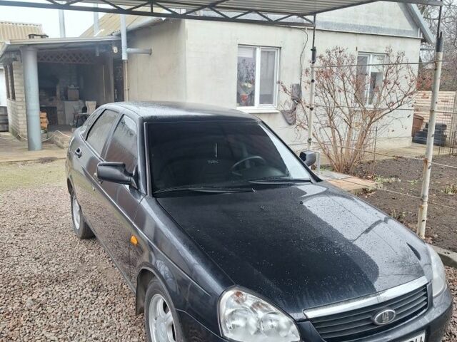 Черный ВАЗ 2172 Priora, объемом двигателя 1.6 л и пробегом 81 тыс. км за 3000 $, фото 1 на Automoto.ua