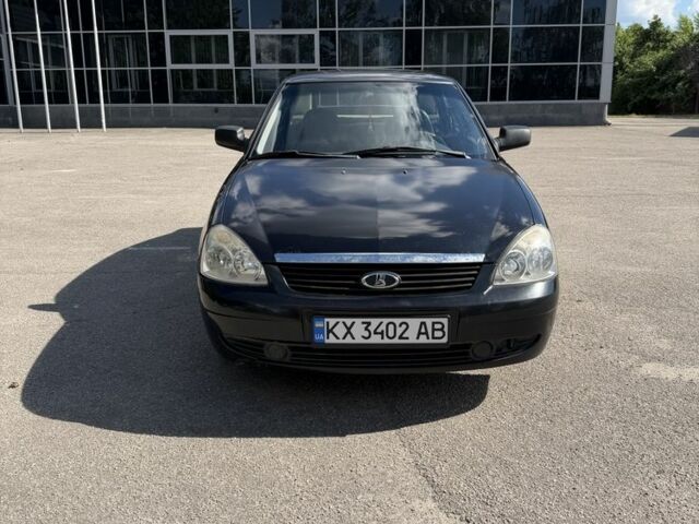 Черный ВАЗ 2172 Priora, объемом двигателя 1.6 л и пробегом 135 тыс. км за 2500 $, фото 1 на Automoto.ua
