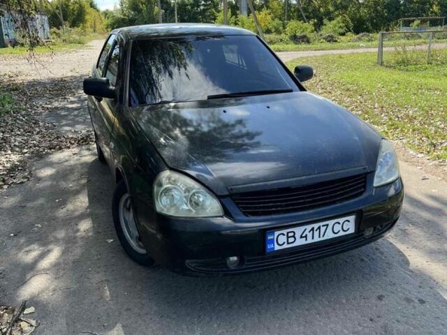 Черный ВАЗ 2172 Priora, объемом двигателя 0 л и пробегом 290 тыс. км за 1206 $, фото 1 на Automoto.ua