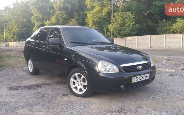 Черный ВАЗ 2172 Priora, объемом двигателя 1.6 л и пробегом 240 тыс. км за 2900 $, фото 1 на Automoto.ua