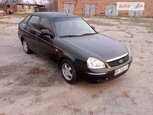Черный ВАЗ 2172 Priora, объемом двигателя 1.6 л и пробегом 222 тыс. км за 2750 $, фото 1 на Automoto.ua