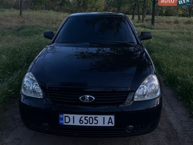 Черный ВАЗ 2172 Priora, объемом двигателя 1.6 л и пробегом 189 тыс. км за 2900 $, фото 1 на Automoto.ua