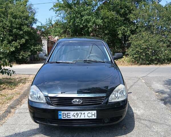 Черный ВАЗ 2172 Priora, объемом двигателя 1.6 л и пробегом 106 тыс. км за 3700 $, фото 1 на Automoto.ua