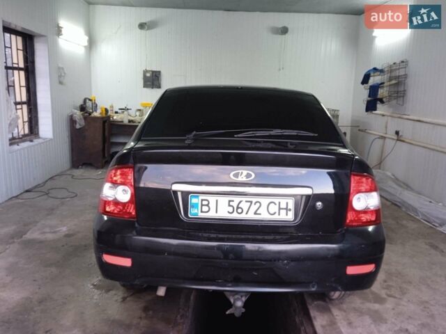 Чорний ВАЗ 2172 Priora, об'ємом двигуна 1.6 л та пробігом 147 тис. км за 2500 $, фото 1 на Automoto.ua