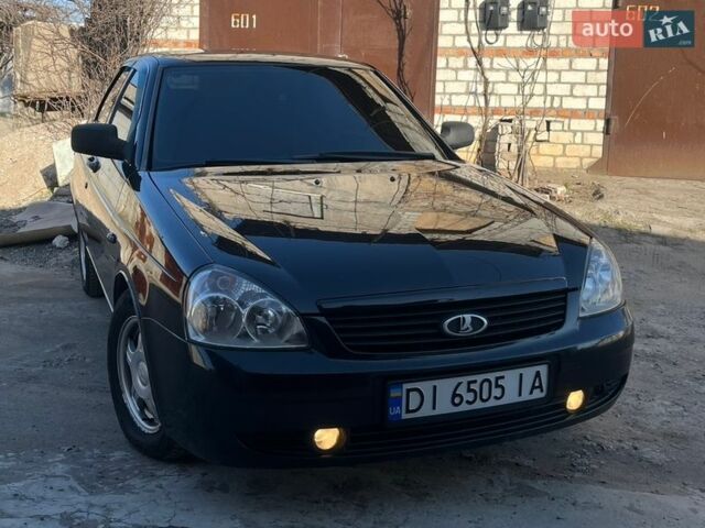 Черный ВАЗ 2172 Priora, объемом двигателя 1.6 л и пробегом 189 тыс. км за 3000 $, фото 1 на Automoto.ua