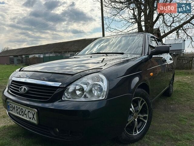 Черный ВАЗ 2172 Priora, объемом двигателя 1.6 л и пробегом 186 тыс. км за 2799 $, фото 1 на Automoto.ua